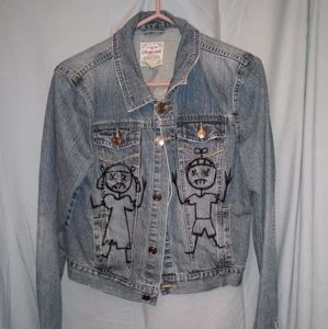 If Zombies Chase Us Jean Jacket